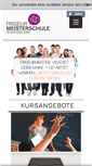 Mobile Screenshot of friseurmeisterschule-rhein-sieg.com